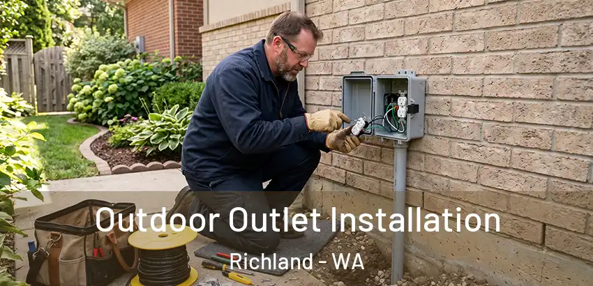 Outdoor Outlet Installation Richland - WA