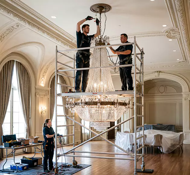 Professional Chandelier Installation: Your Local Fixture Team in Richland, WA